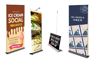 SATURN Retractable Banner Stands