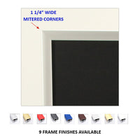 A-FRAME SIGN HOLDER HAS 17 x 23 SIGN FRAMES with MITERED CORNERS
