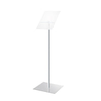 Angled Acrylic Floor Stand Displays (12" Square Base)
