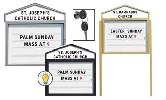 Cathedral Outdoor Readerboards