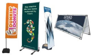 Outdoor Banner Stands