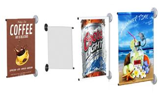 Wall Mount Banner Poster Displays