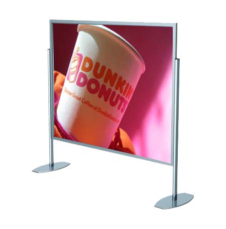 Super Large Format Portable Poster Stand Display - 48x60 Poster Sign Holder Size