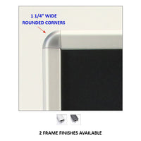 A-FRAME SIGN HOLDER HAS 16 x 24 SIGN FRAME with RADIUS CORNERS