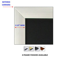A-FRAME 18 x 18 POSTER STAND HAS 2 1/2" WIDE SIGN FRAME with MITERED CORNERS