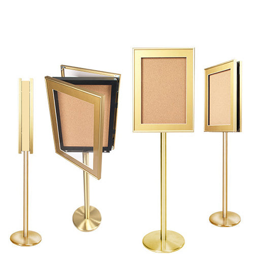 Designer Metal Bulletin Board SwingStands (2-Sided)