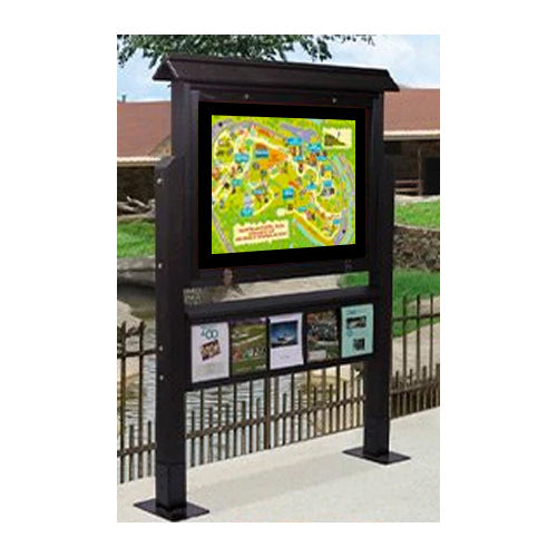 Eco-Design 42x28 Outdoor Information Center, Standing Message Board ...