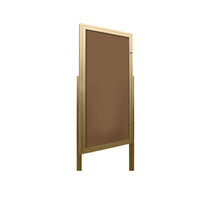 Extra Large Outdoor Enclosed Bulletin Board Display Cases Standing with Posts | Single Door SwingCase in 15+ Sizes