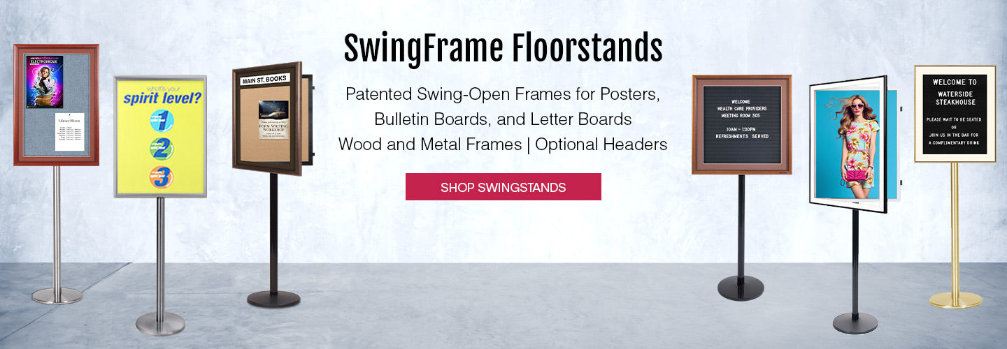 SwingFrame Floorstands