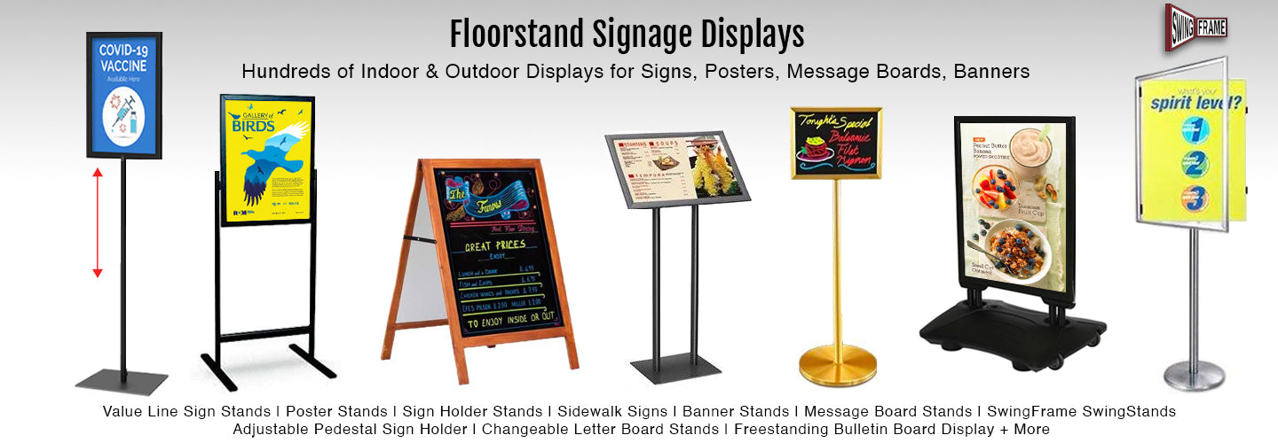 Value Line Sign Holders
