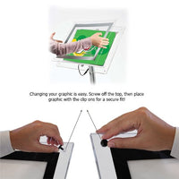 To assemble or to change your graphic is easy and simple!