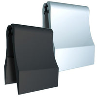 AVAILABLE IN SATIN SILVER OR MATTE BLACK FINISHES