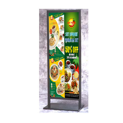 22 x 56 Large Poster Display Floor Stand