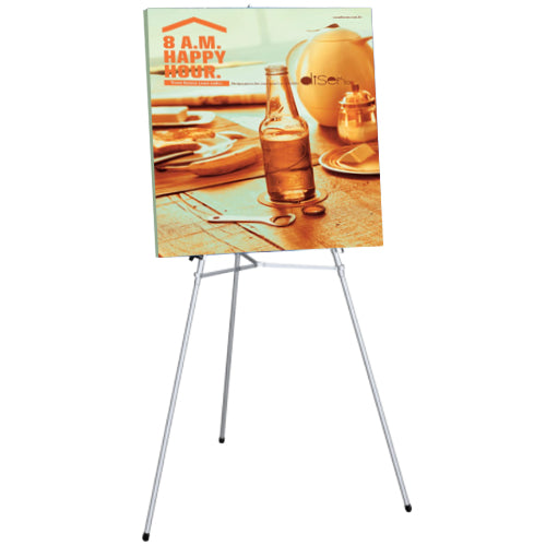 LIGHTWEIGHT ALUMINUM DISPLAY EASELS