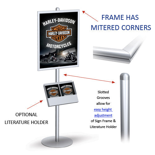 POSTO-STANDS™ Quick Change Slide-in Frame (for 22x28 Posters)