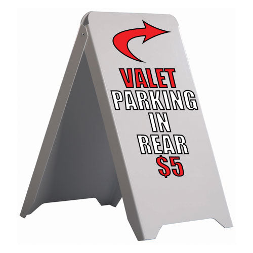 Plastic POSTER A-Board Pavement Sign Holder