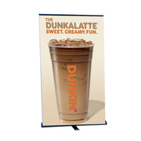 ZENITH Retractable Banner Stand | 47.5" Wide  Banner | Single Sided Adjustable Bannerstand