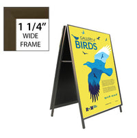 A-Frame 20x30 Sign Holder | Snap Frame 1 1/4" Wide