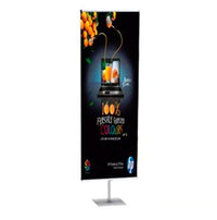Snapframe Banner Stand Floor Stands - 36" Wide Display (Double Sided)