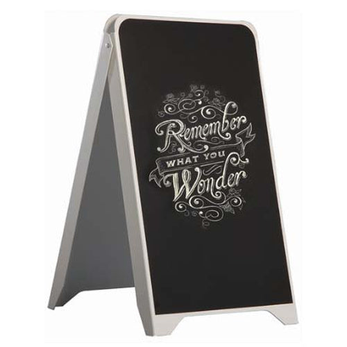 Plastic Black Chalk (Marker) A-Board Pavement Sign Holder