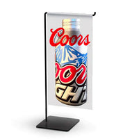 Wire CounterTop BannerStand SignHolder Display (Fits 6" x 13" Banner)
