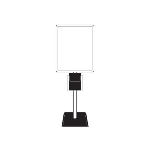 Top Loading AD Poster Display Stands (for 22x28 Posters) – FloorStands