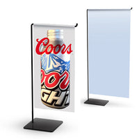 Wire CounterTop BannerStand Display Holds Poster Insert 12" x 25" Thick 