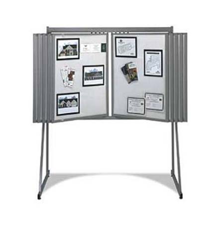 Straight Line Swinging Multi Panel Matboard Floor Displays Free ...