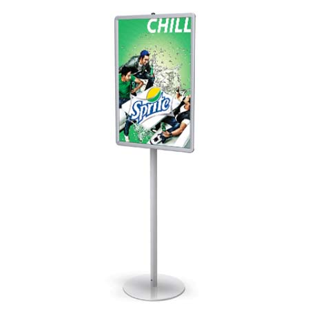 POSTO-STAND™ 24x36 Slide-in Sign Stand w Brochure Holders (TWO SIDED) –  FloorStands