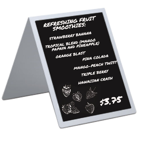 16" x 4" COUNTER TOP MARKER BOARD DISPLAYS